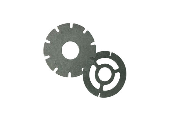 শক ভালভ শিম উপাদান যা তেলের প্রবাহ নিয়ন্ত্রণ এবং শক শোষণকারীর স্থায়িত্ব বাড়ানোর জন্য ডিজাইন করা হয়েছে