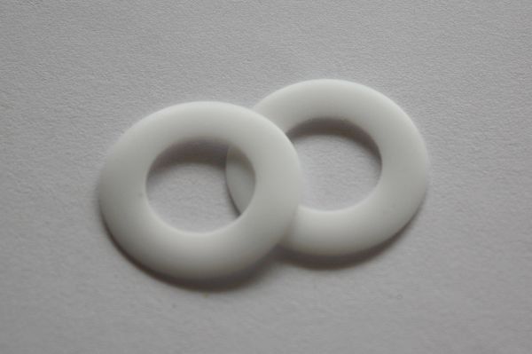 তেল পাম্পের জন্য 100% PTFE সহ প্রসার্য শক্তি 2.53MPa PTFE রিং গ্যাসকেট